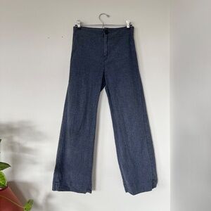 Prairie Underground Wide Leg Pants - Dark Blue
